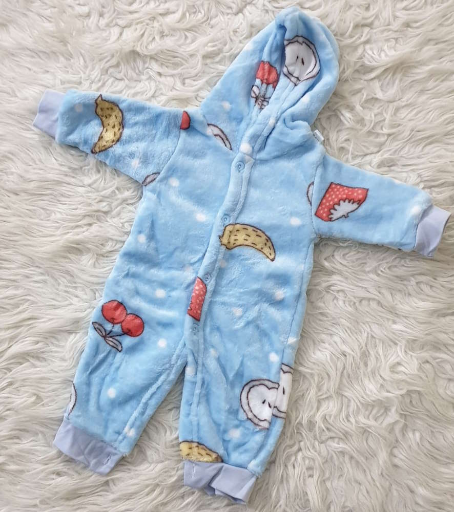 Velour best sale baby romper