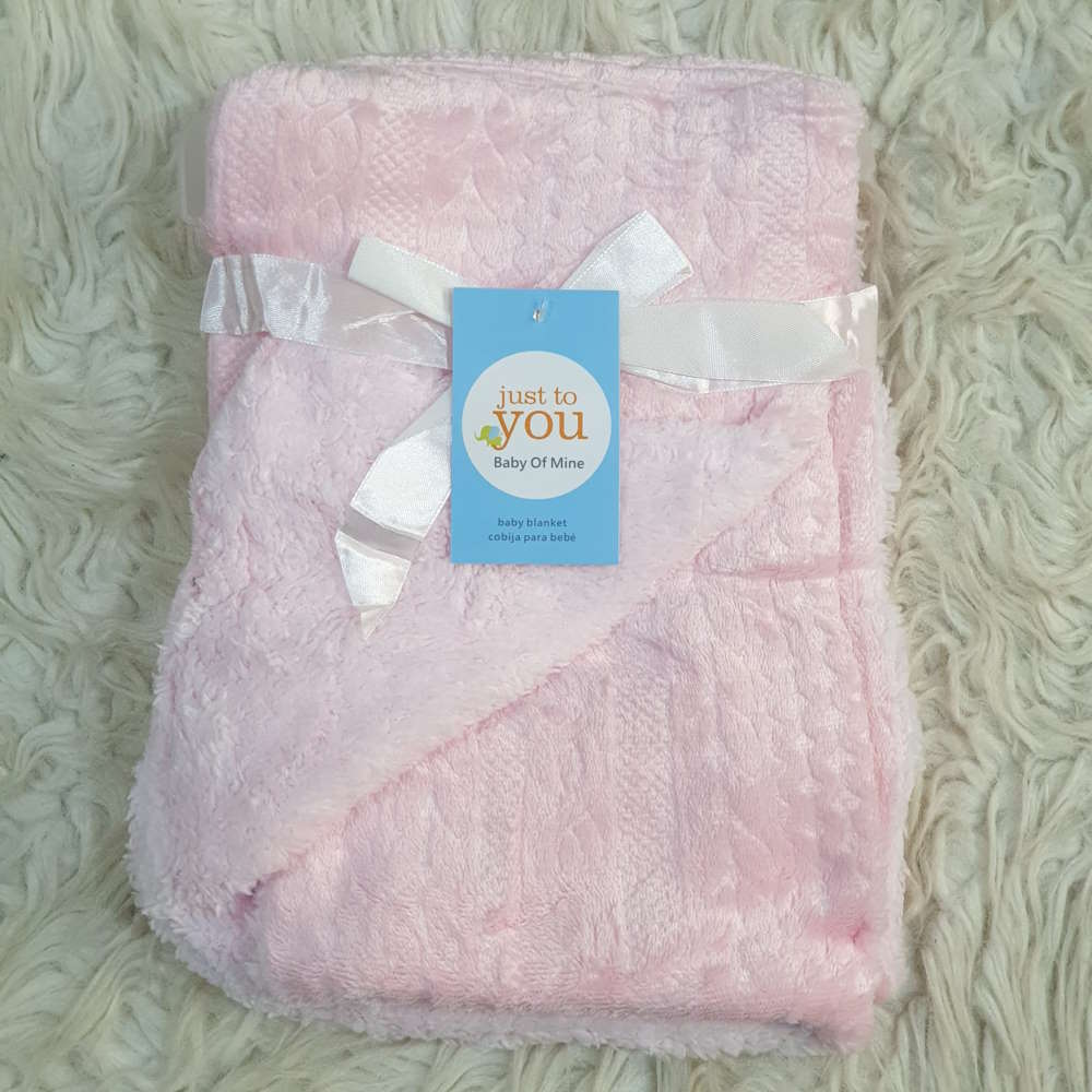 Mon lapin best sale baby blanket pink